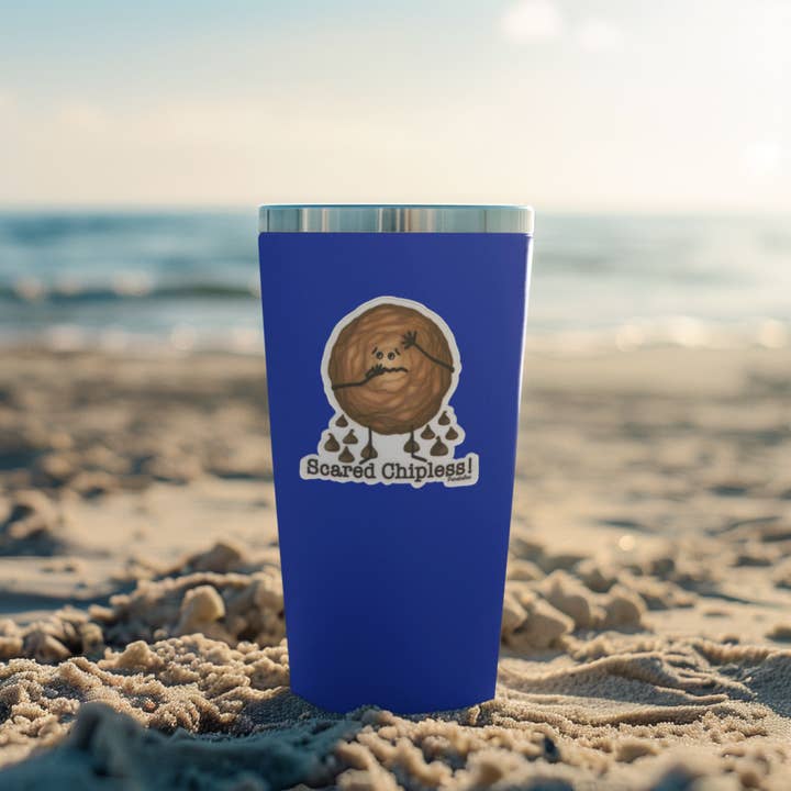 Punaballoo – Großhandel Aufkleber – Erschrockener Chipless Vinyl Wasserdichter Aufkleber – Lustiges Keks-Wortspiel7