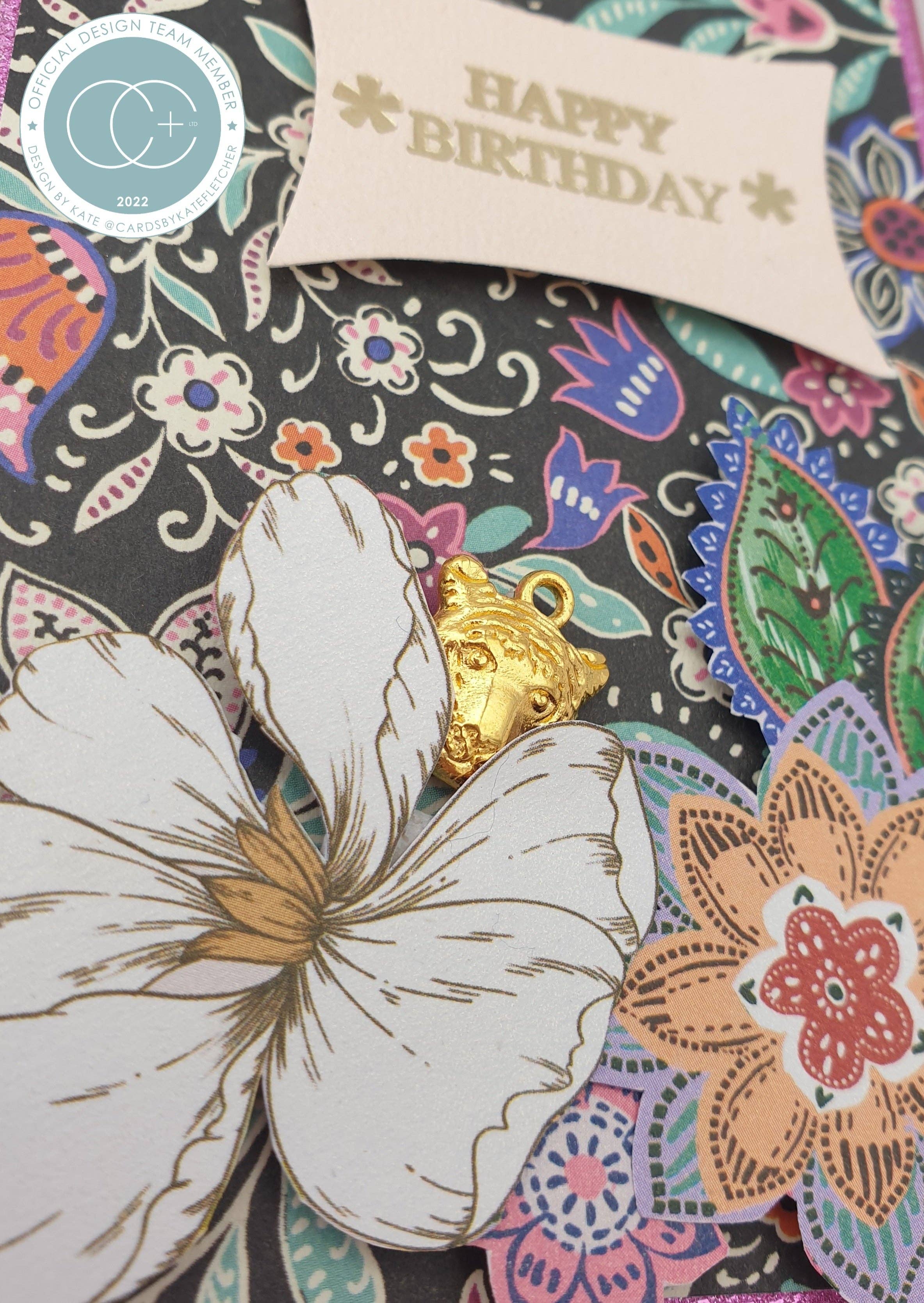 Ecstasy Crafts Distributing – Großhandel Bastelzubehör – Craft Consortium Enchanted Jungle Papierblock, 12 x 1216