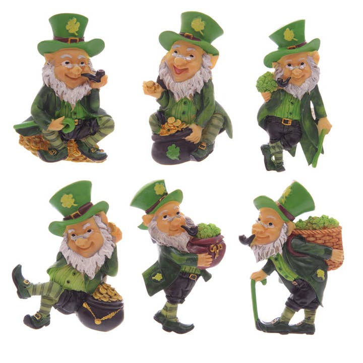 Lucky Leprechaun Magnets for wholesale by Puckator EU