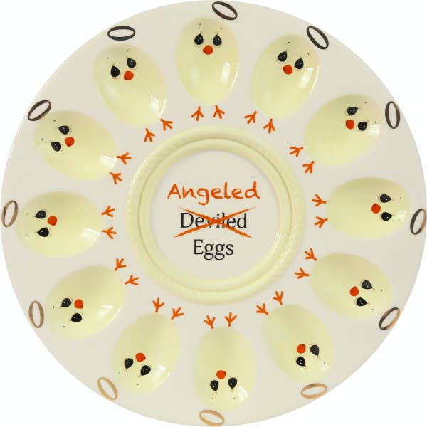 Precious Moments - Wholesale Platter - Angeled Eggs Platter1