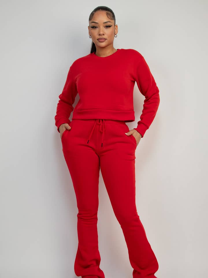 ENSEMBLES HAUT EN POLAIRE ET PANTALONS pour la vente par Boswell