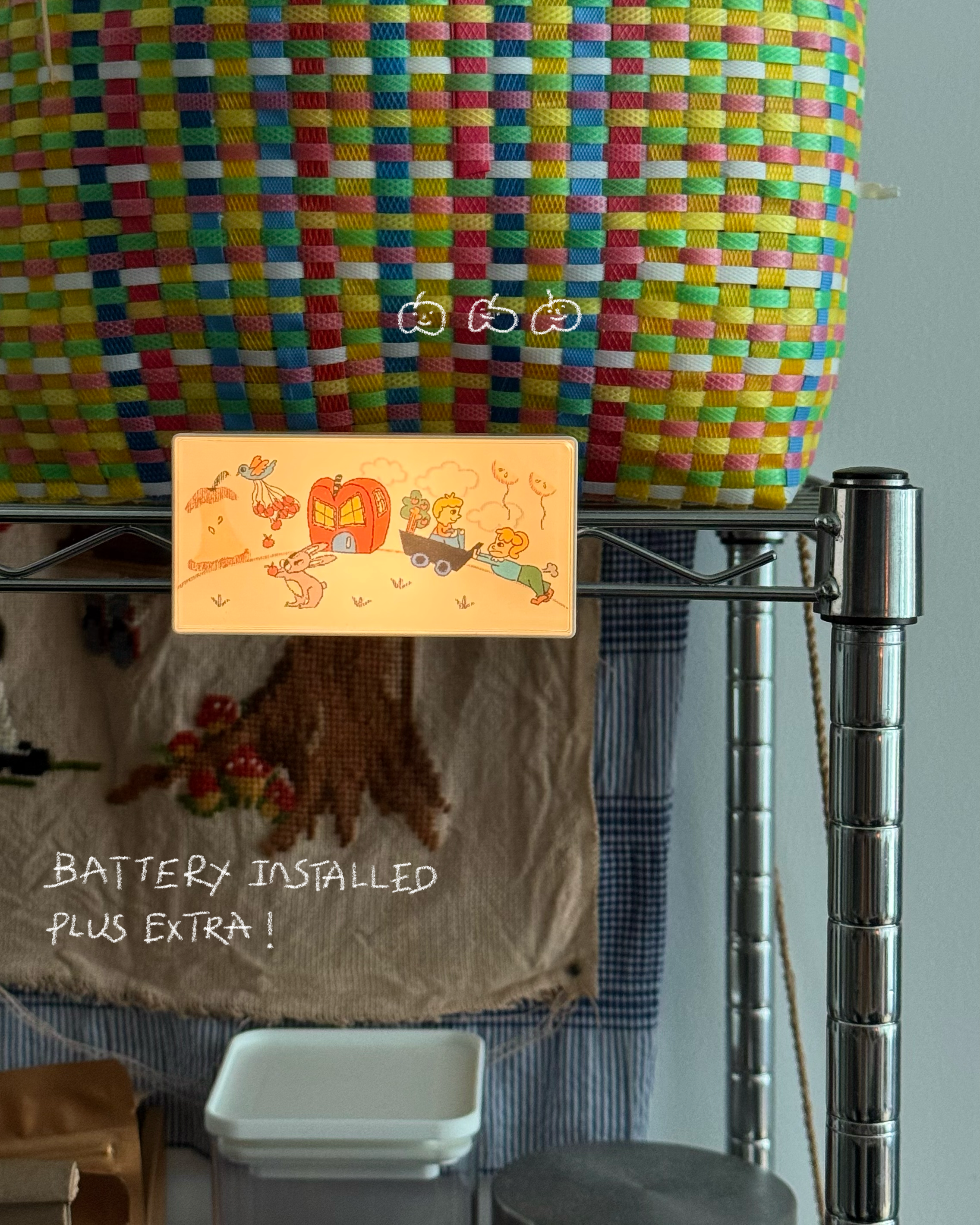 ohimgood – Engroshandel Bordpynt – Apple Village Magnetisk Lyskasse2