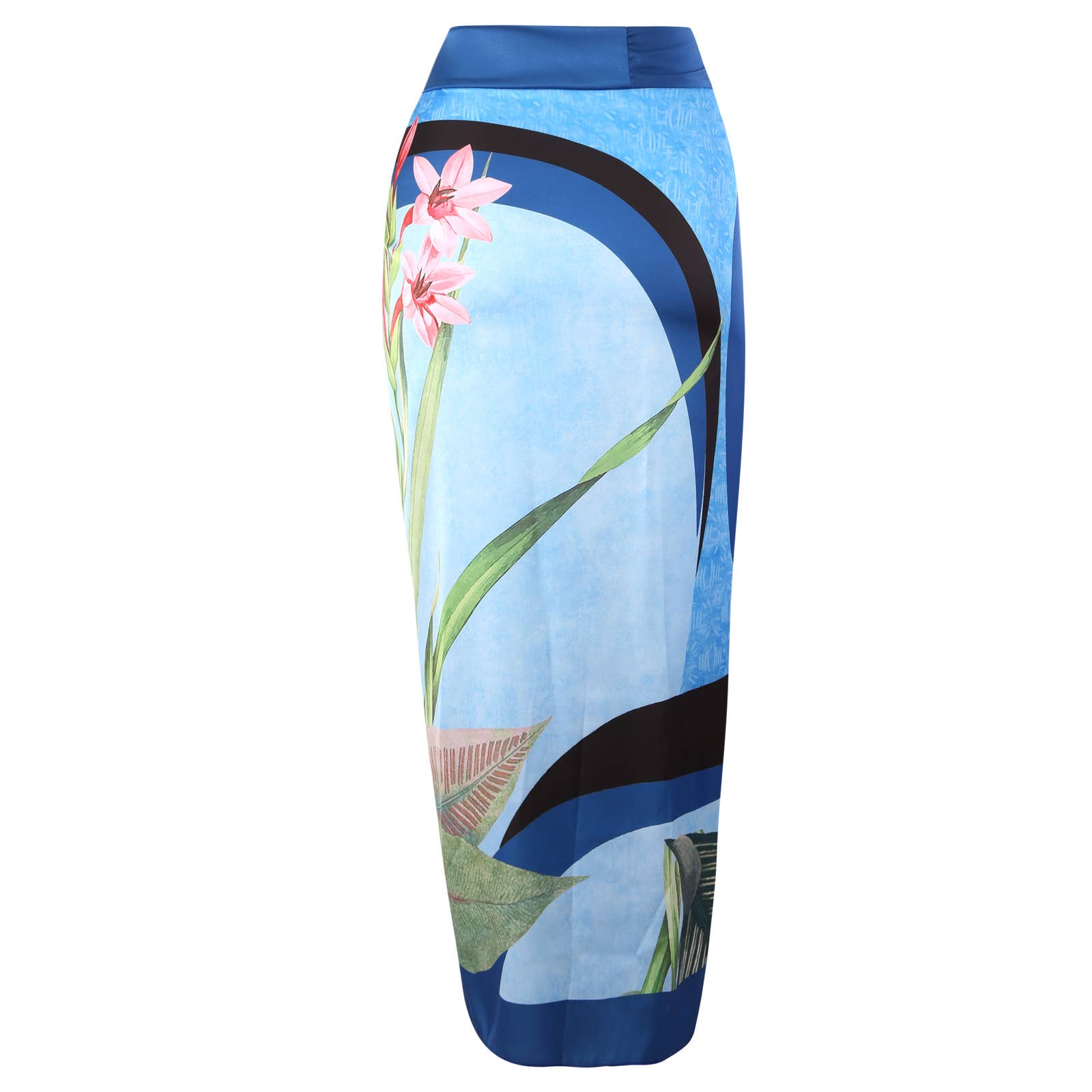 Sweetkama - Vendita all'ingrosso Bikini - Donna - Costume intero con scollo incrociato e schiena scoperta con copricostume Sweetkama Y1079