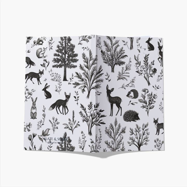 Cuaderno A5 'Fábula del Bosque' de Slate and Script, 80 páginas para venta al por mayor de Slate and Script