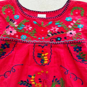 Handmade Puebla Dress Cream – Cielito Lindo