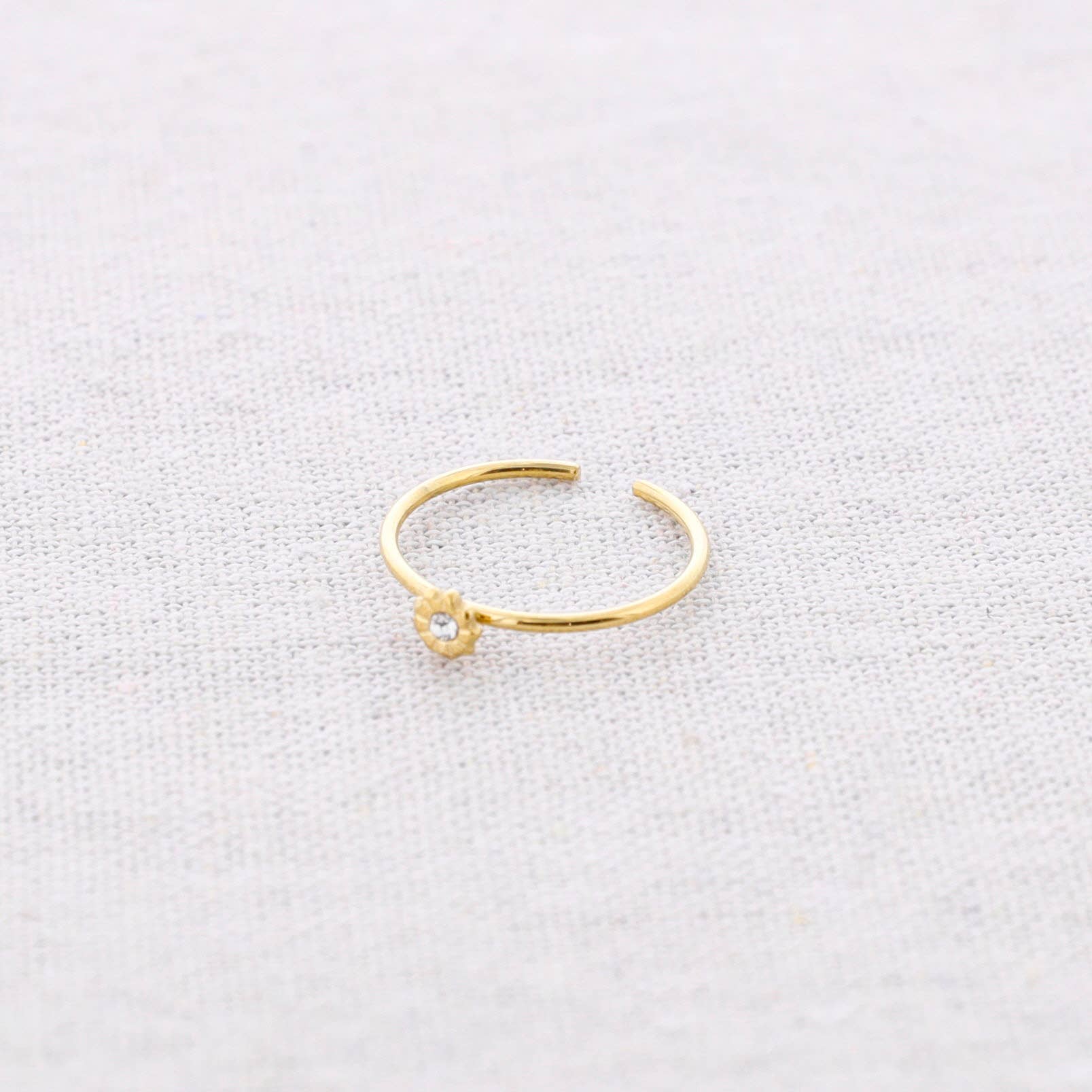 Sonata – Engroshandel Multifingerring – Krystalblomst stålring0