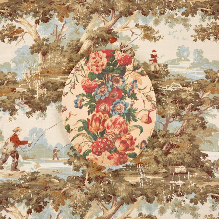 Siren Song - Wholesale Dienblad - Ovalen dienblad English Garden - één stuk4