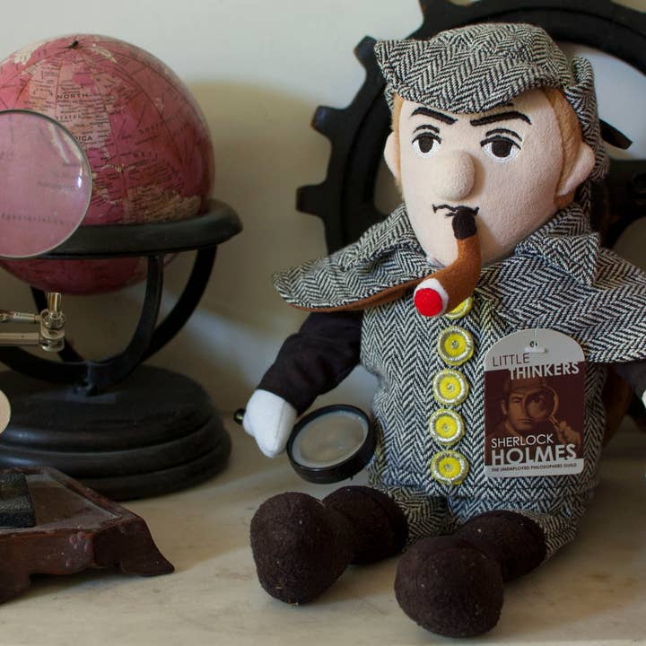 Unemployed Philosophers Guild - Wholesale Stuffed/Plush Toy - Kids & Baby - Sherlock Holmes Little Thinker1