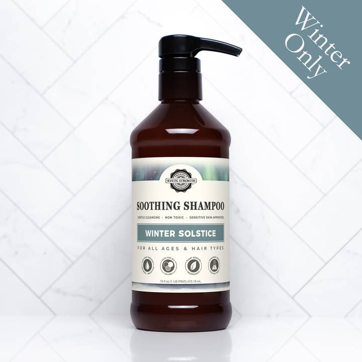 Rustic Strength - Wholesale Hair Shampoo - Soothing Shampoo | Winter Solstice | 16 oz Bottles2