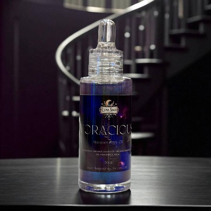 Voracious Body Oil for wholesale by Luna Sage Apothecary