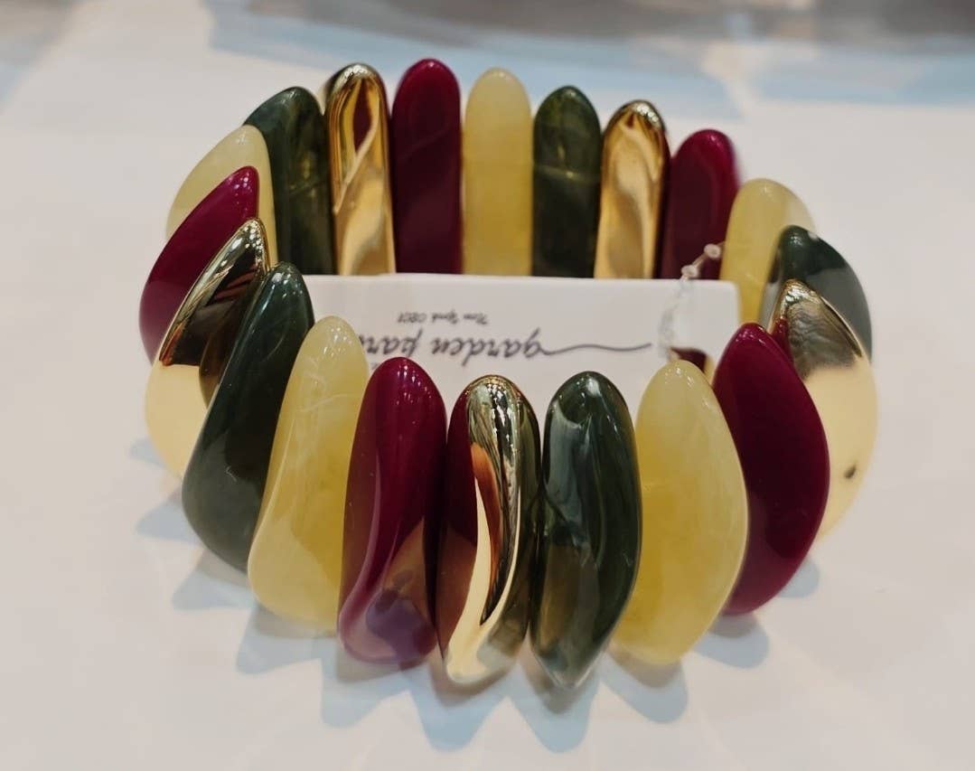 Oblige by G – Pulseira por atacado – Coleção de Pulseiras Chunky em Resina Bold 1NJB-50872