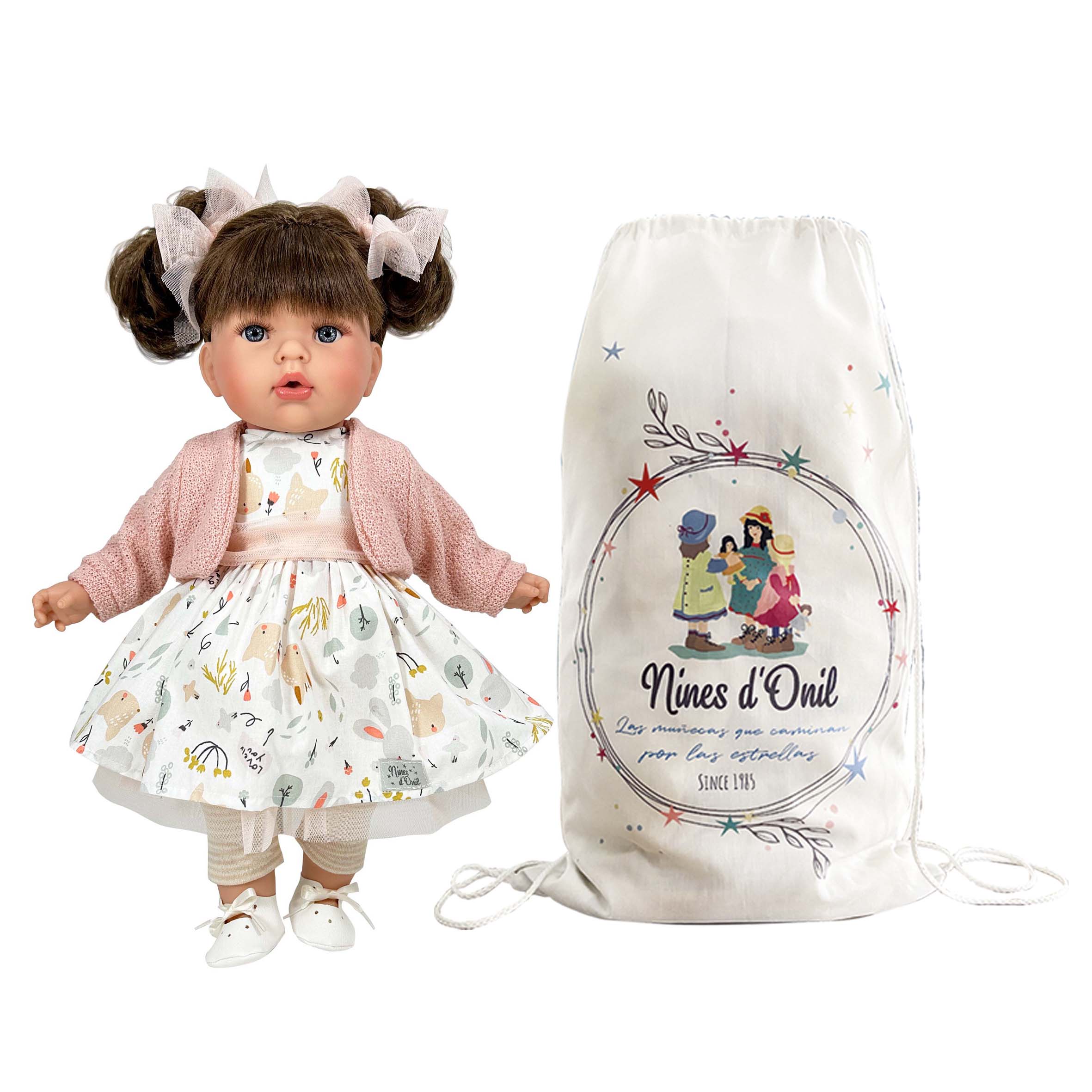 Nines Artesanals d'Onil Dolls - Wholesale Doll - Kids - TITA SPRING BRUNETTE DOLL0