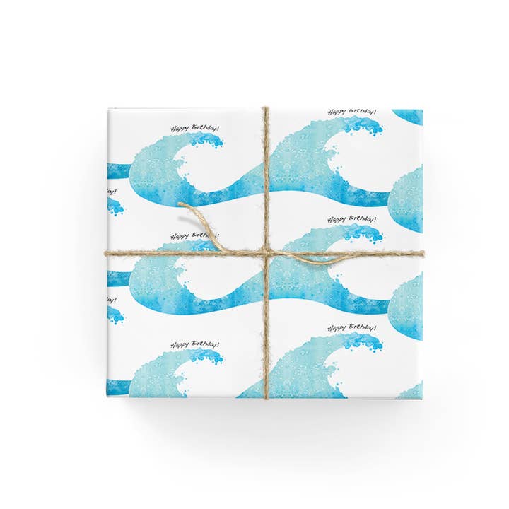 Pleasant Tree - Wholesale Flat wrap - Wave - Wrapping Paper Sheets1