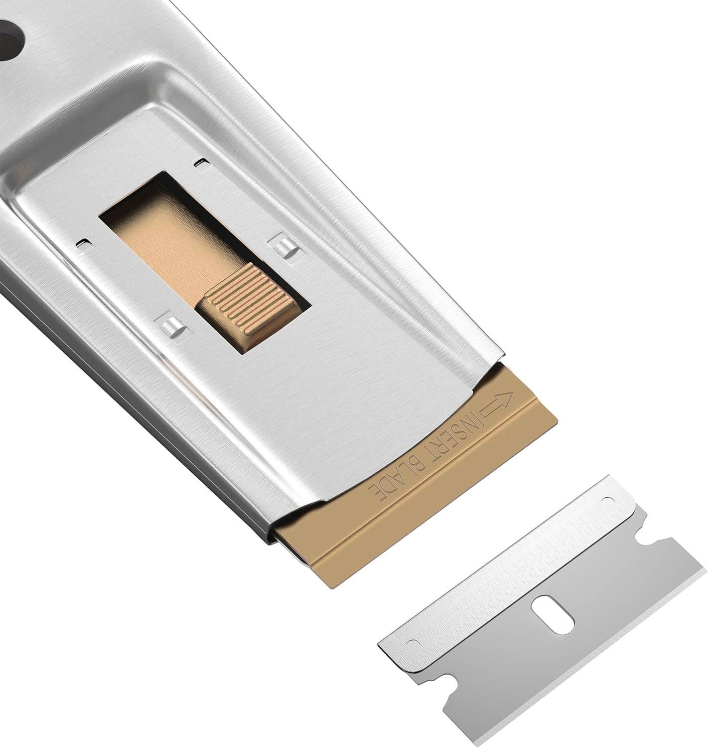 Bates Choice - Wholesale Craft Tool - Metal Razor Blade Scraper, 2 Pack8