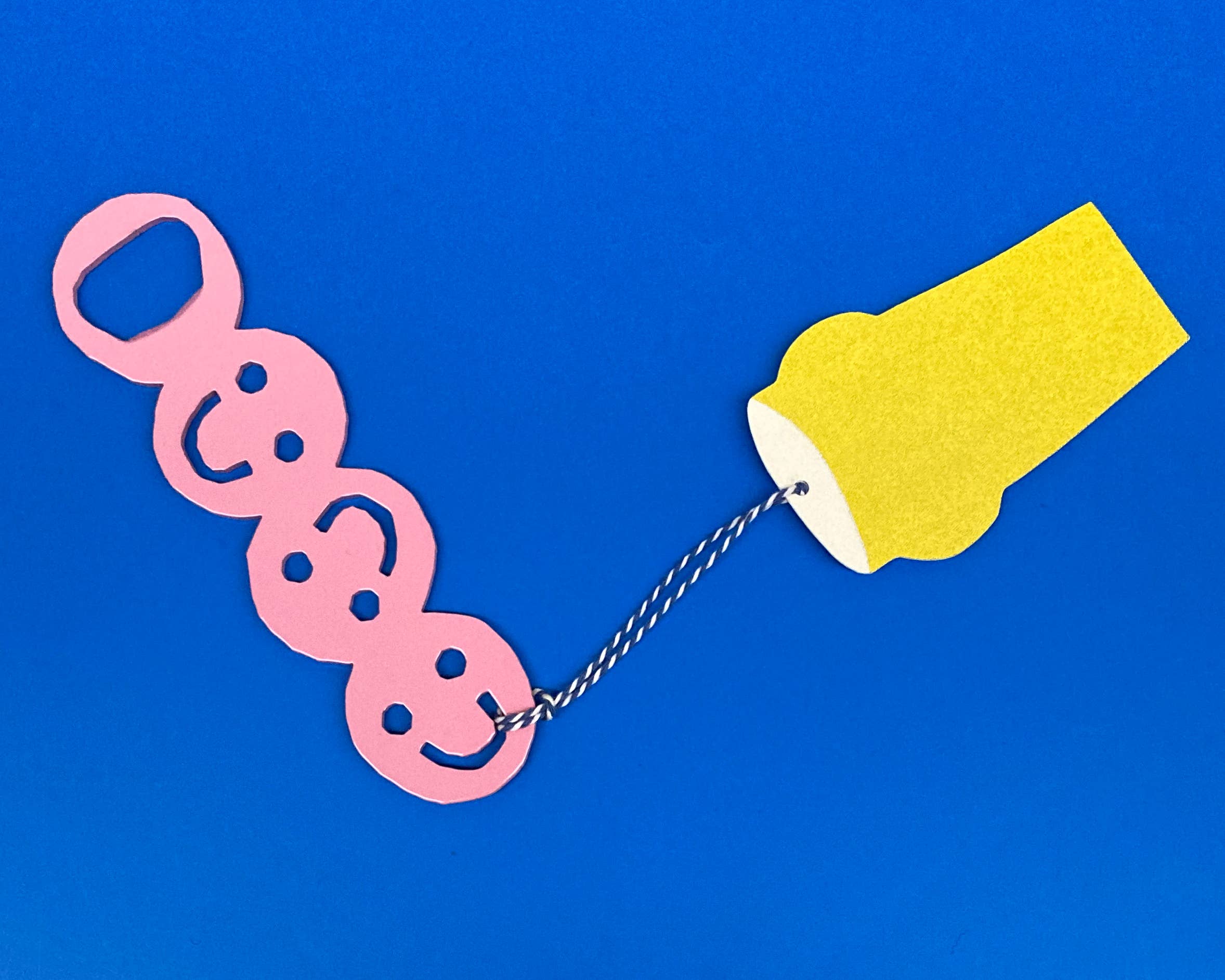 We are out of office - Vente Ouvre-bouteille/tire-bouchon - Ouvre-bouteille Cheersie en acier peint rose2