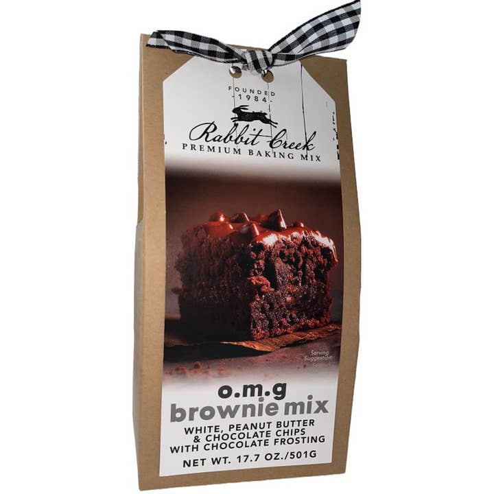 Rabbit Creek Gourmet - Wholesale Brownie Mix - BR- OMG Brownie Mix - 17.70 oz.