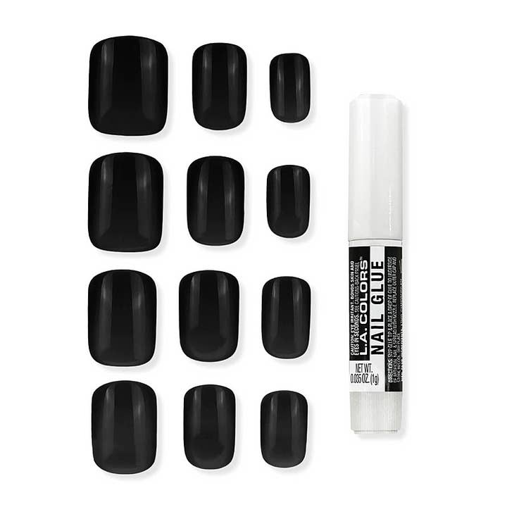PINEAPPLE Beauty - Wholesale Press-On/Fake Nails - LA Colors CNT130 Gel Nails Nail Tips Kit Anarchy - 3pc