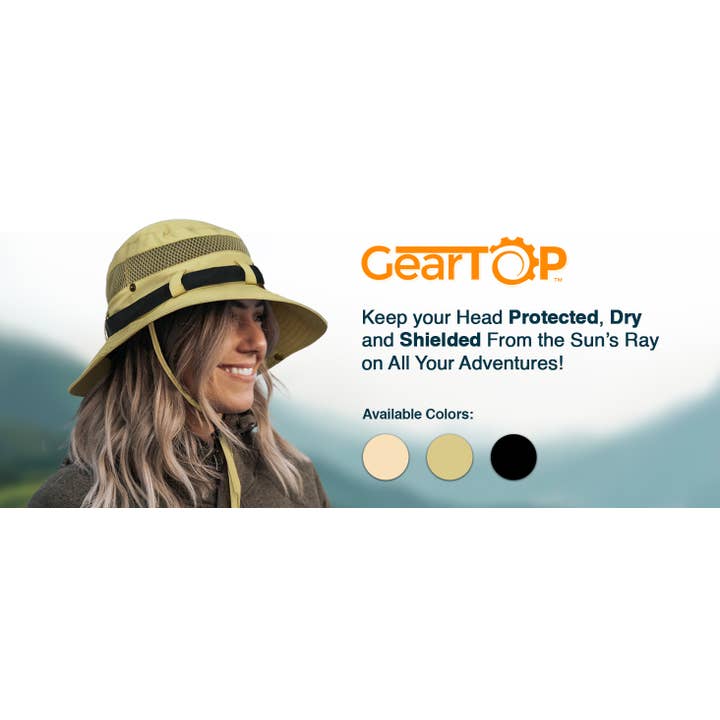 GearTOP - Wholesale Bucket Hat - Unisex - UPF 50+ Wide Brim Boonie for Men & Women - Wanderer Sun Hat 1