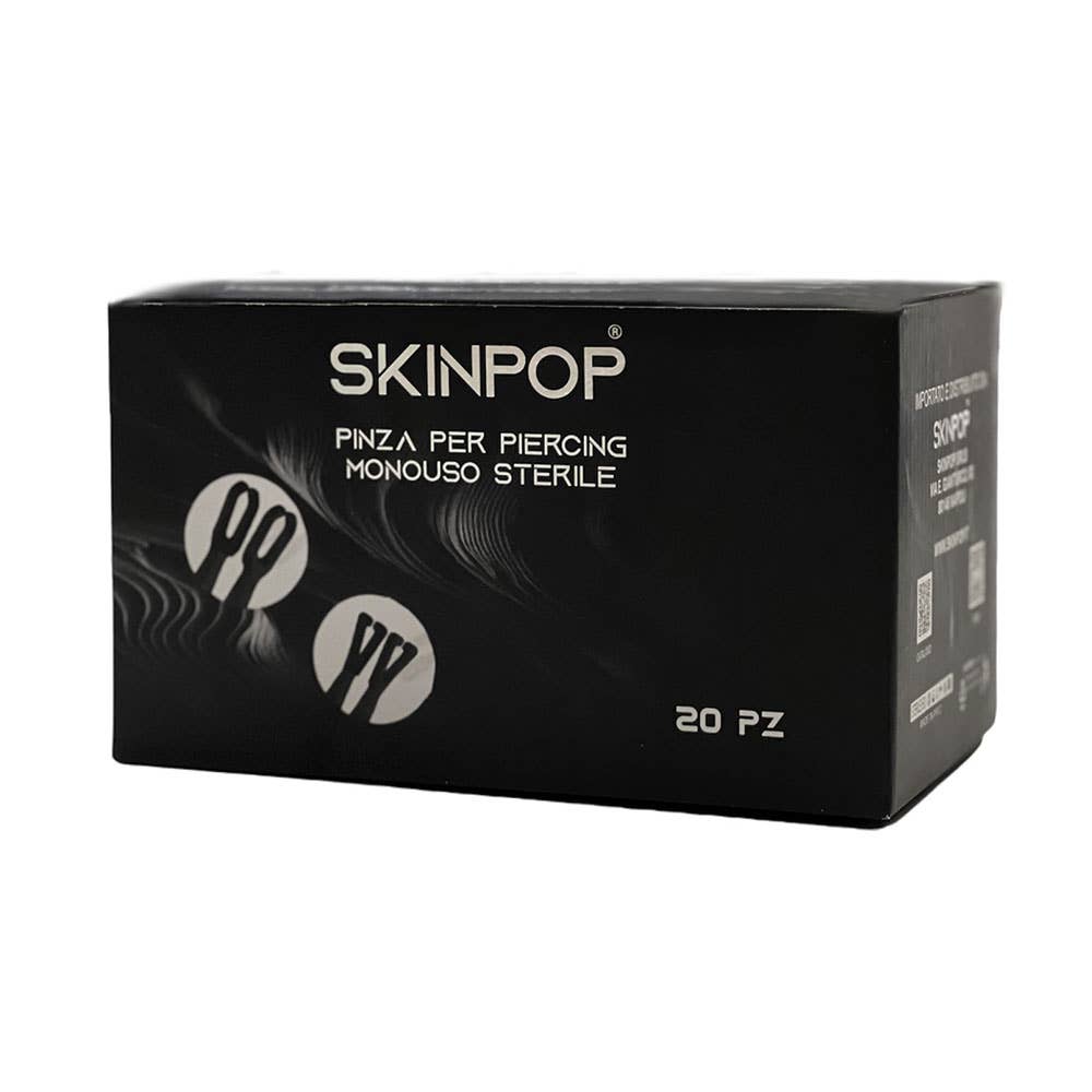 SKINPOP - Wholesale Belly Ring - Skinpop Sterile Disposable Piercing Forceps3