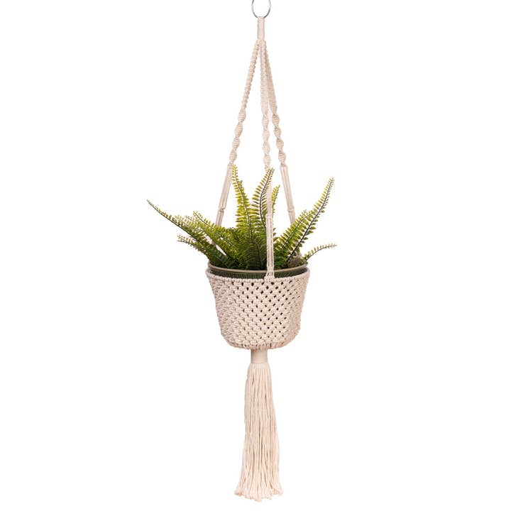 Macrame plant hanger YLONA for wholesale by QNODI