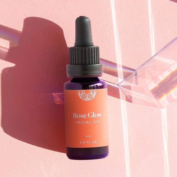 Rose Glow Facial Oil for wholesale by Bombini Skin