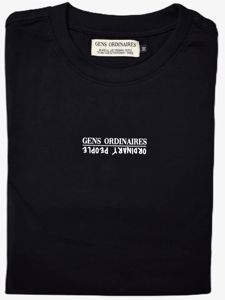 “Light Post Ad” Premium S/S Graphic Tee for wholesale by Gens Ordinaires