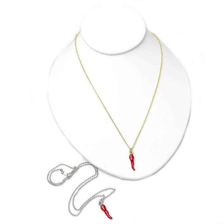 Love, Lisa - Vendita all'ingrosso Collana con ciondolo/pendaglio - Collana Cornicello Italiano di Lucia9