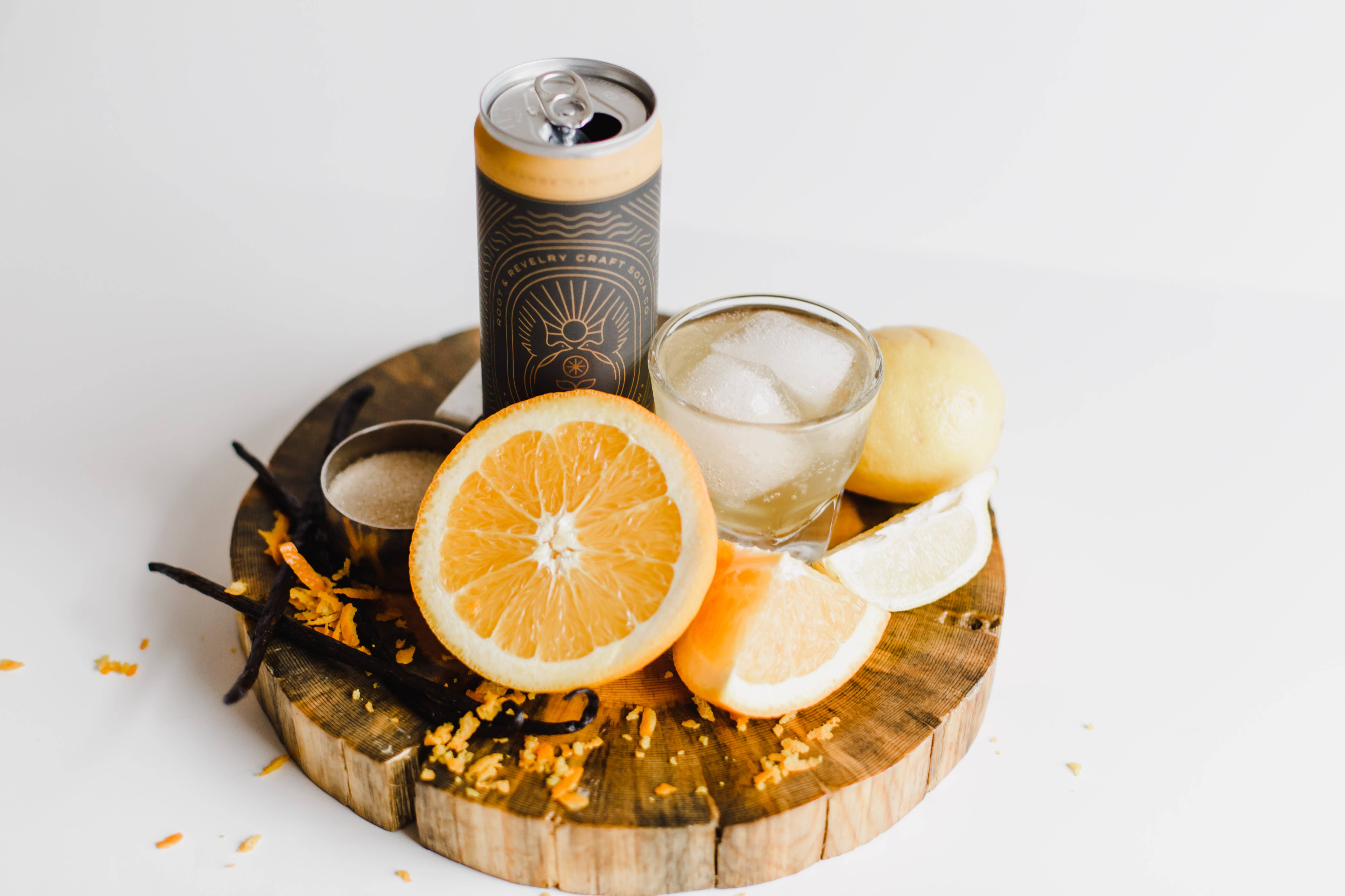 Root & Revelry Craft Soda - Vente Sodas/boissons gazeuses - Vanille orange4