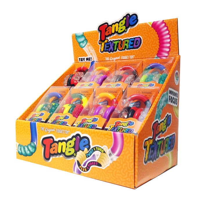 Tangle, Inc. - Vente Fidget/jouet anti-stress – enfant - Tangle® Junior Jouet d'apprentissage sensoriel texturé