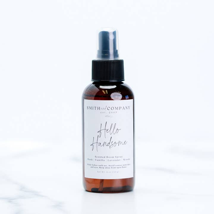 Hello Handsome | NEW Odor Eliminating Room Spray and other Purchase Wholesale di water. Free Returns & Net 60 Terms on Faire trending on Faire.
