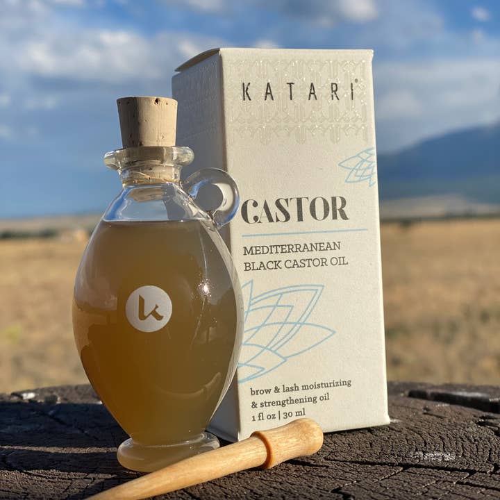 Katari Beauty - Wholesale Eyelash/Brow Serum - Black Castor Hair & Brow Oil 100% Cold-Pressed Oil6