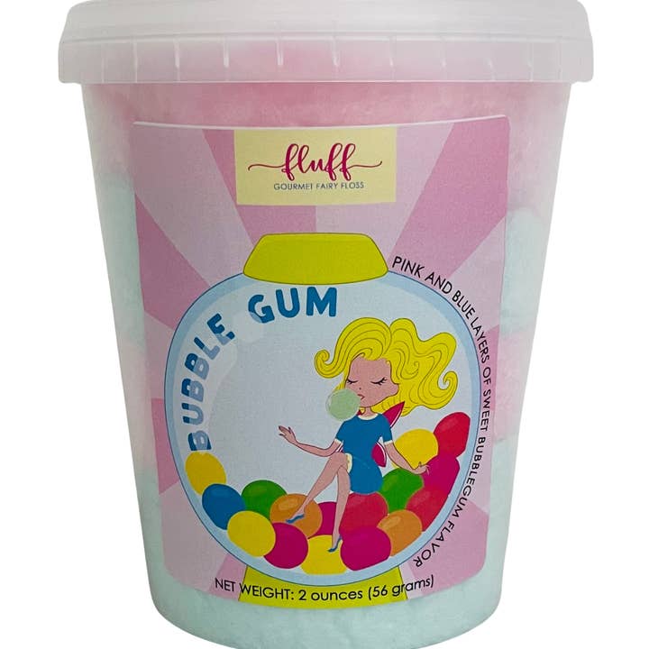 Fluff gourmet fairy floss - Wholesale Cotton Candy - Bubblegum Cotton Candy0