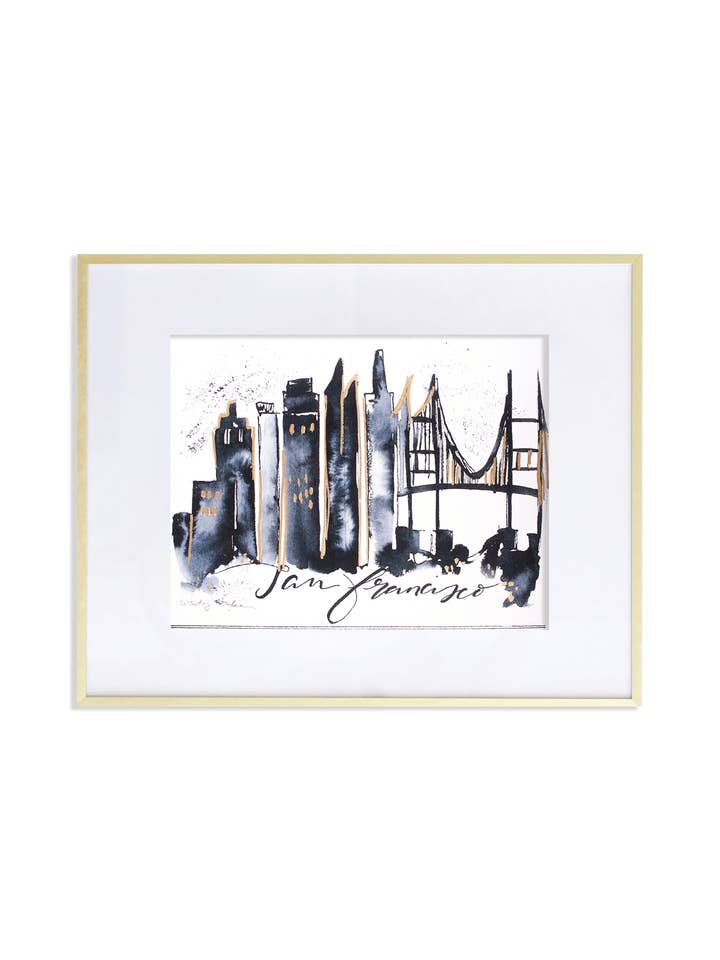 San Francisco Print for wholesale by Whitney Winkler