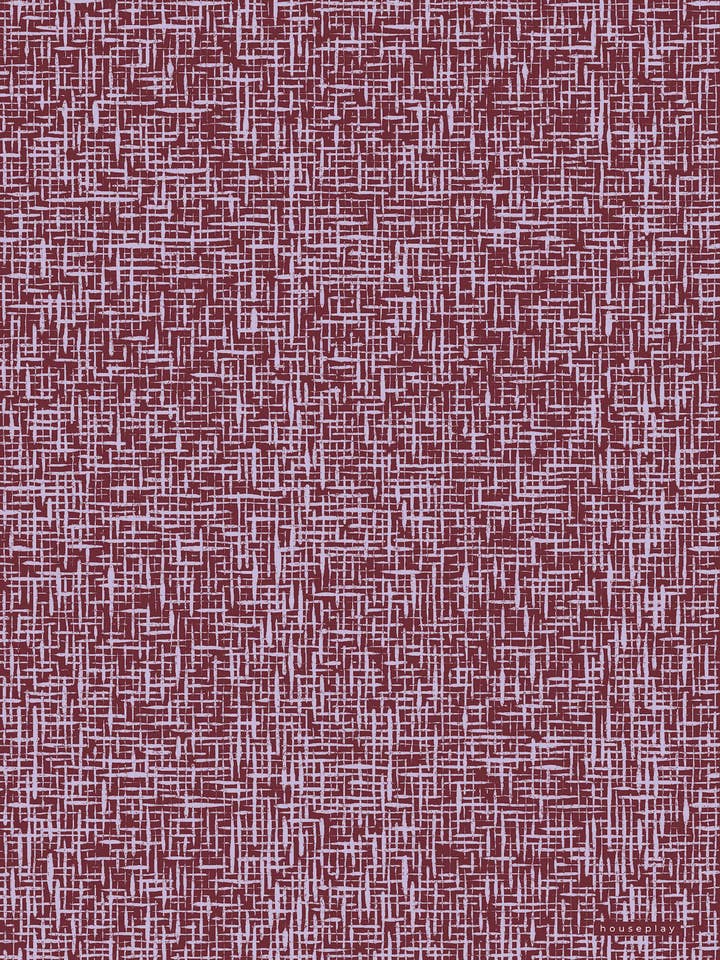 Loose Threads Flat Wrapping Paper – Lilac & Burgundy for wholesale by houseplay