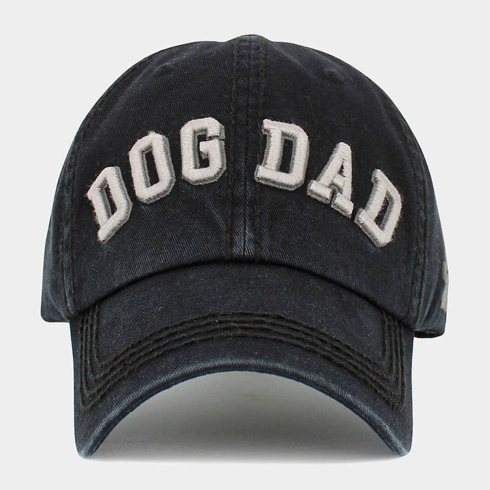Sensibling Corp. - Wholesale Baseball Cap - Men's - Dog Dad Message Vintage Baseball Cap6