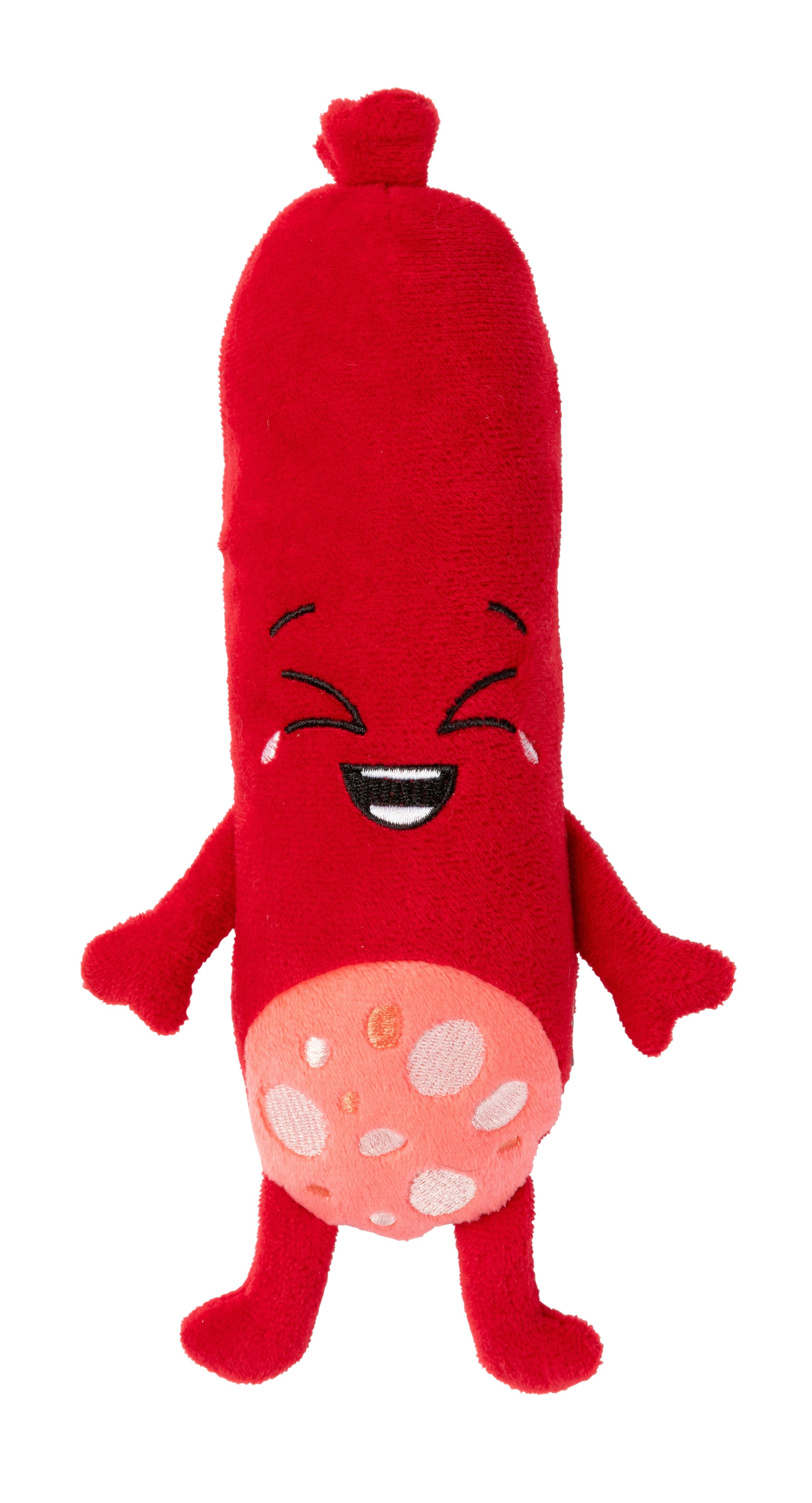 In Vogue Pets – wholesale Pet plush toy – Dog – Meat Heads Pepper-Toni - Dog Toy0