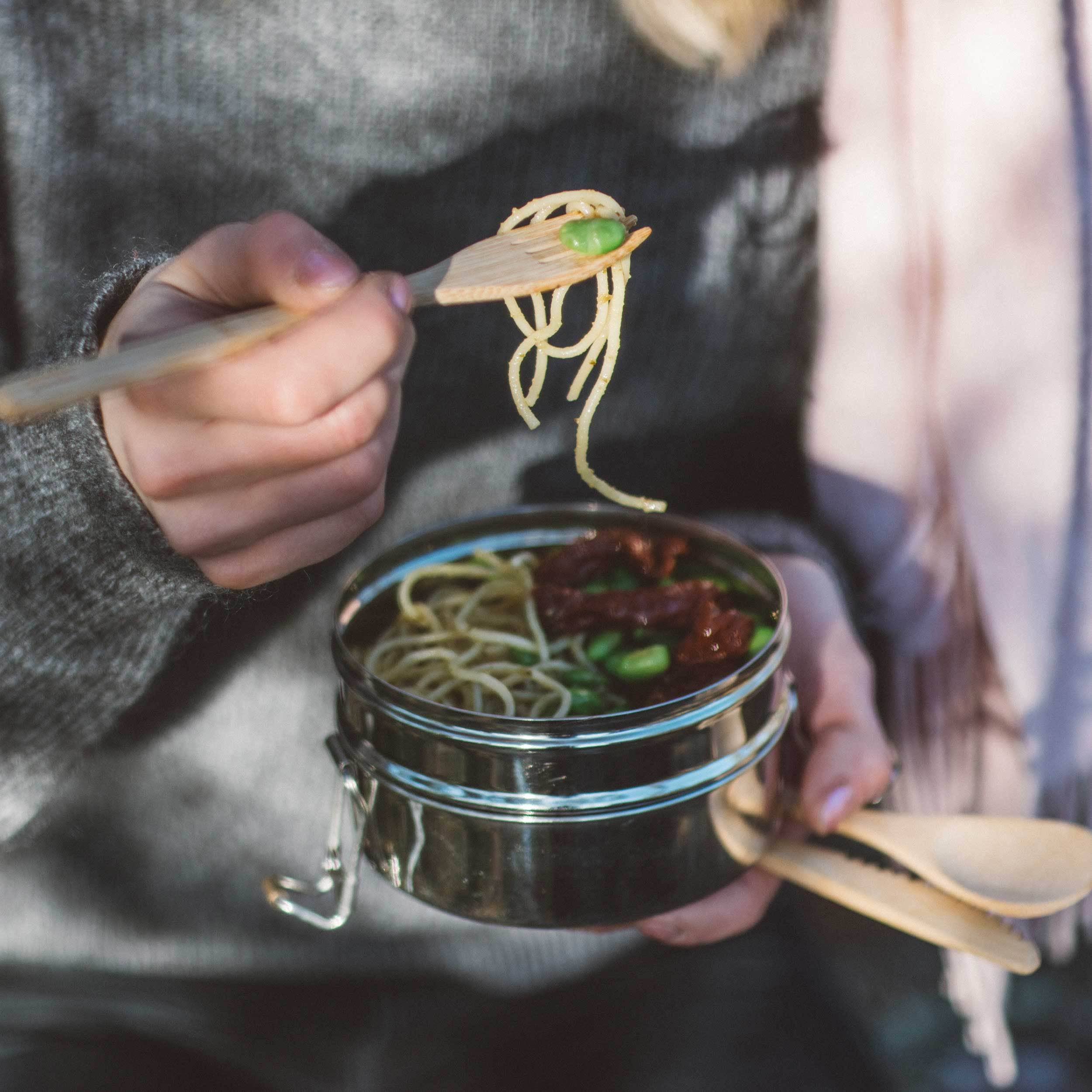 agood company - Wholesale Assorted Cutlery Set - Bamboo Cutlery Set Adult1