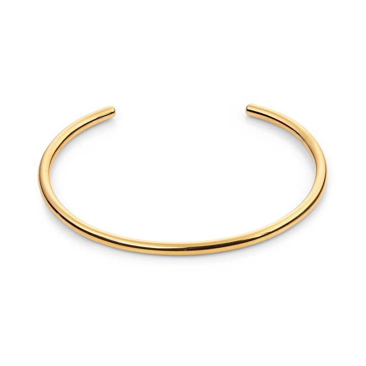 Nordic Muse – wholesale Cuff bracelet – Minimal Gold Bangle, Waterproof2