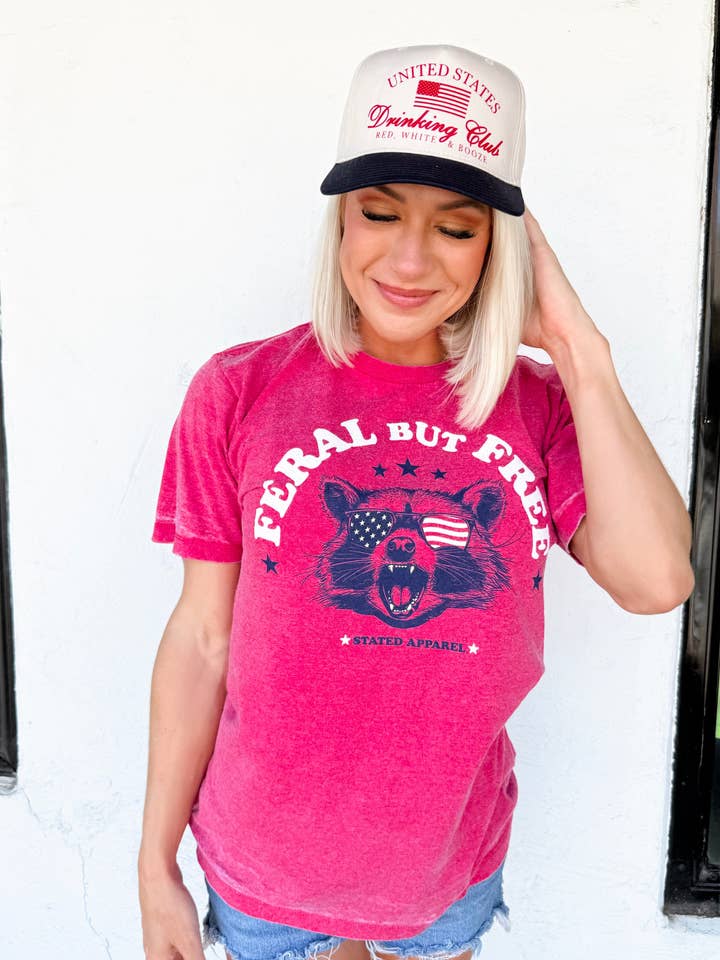 Maglietta Selvaggia ma Libera per la vendita all'ingrosso da parte di Stated Brands