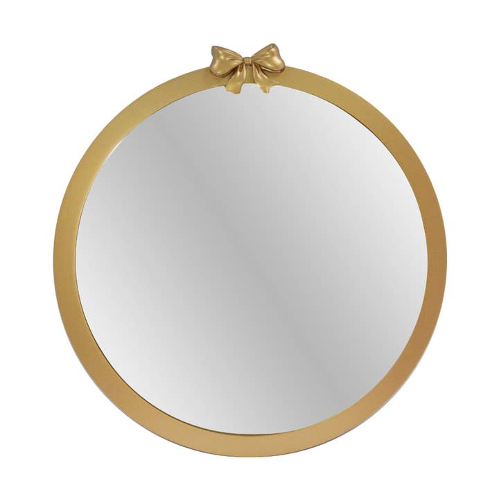 Concepts 17" Round Bow Mirror – MDF Wall Elegance for wholesale by Concepts In Time
