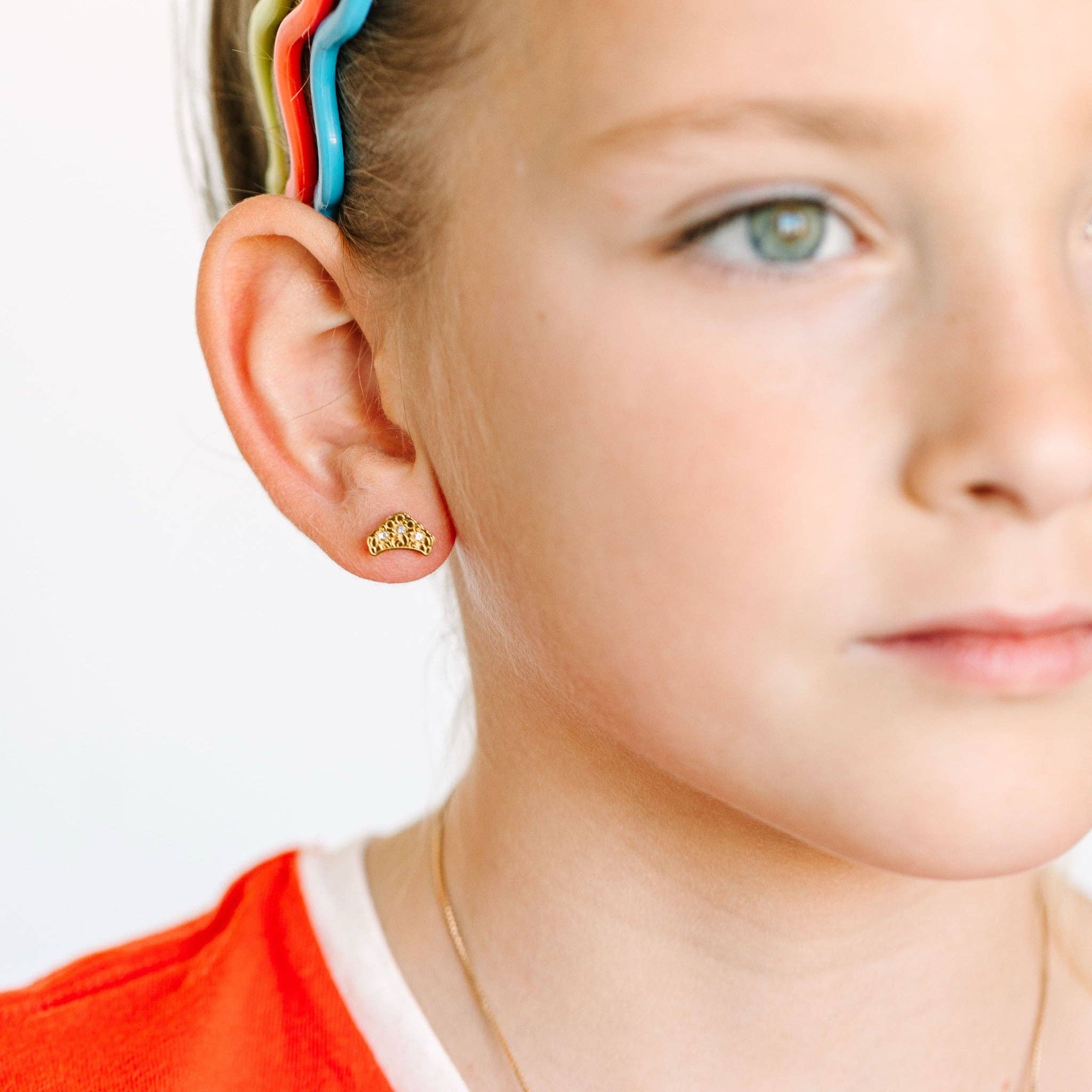 Pierced Co - Wholesale Stud/Post Earrings - Crown2