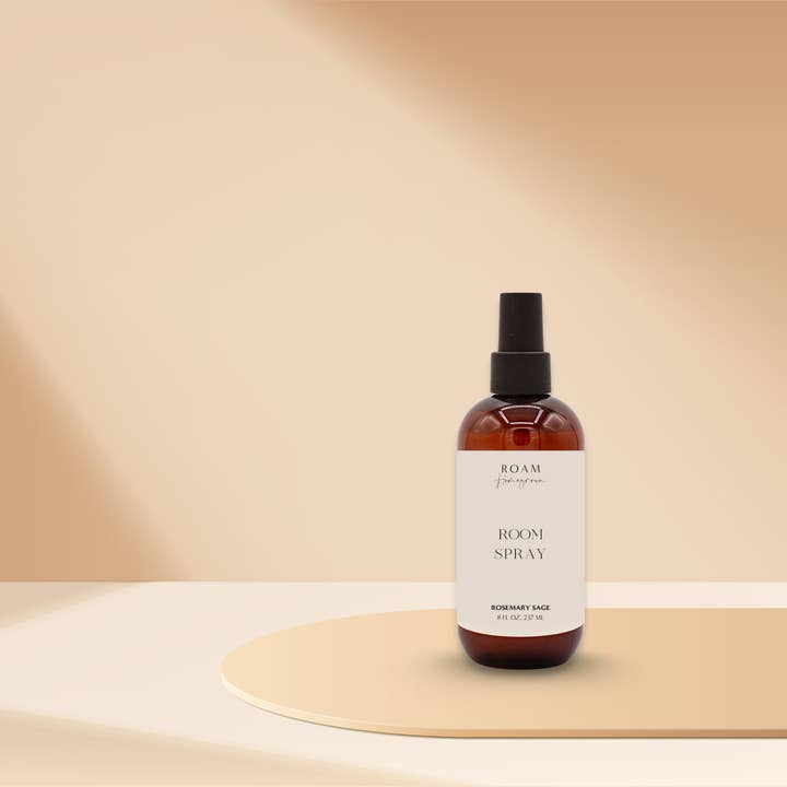 ROAM Homegrown - Wholesale Room & Linen Spray - Room + Linen Spray, 8 oz, Rosemary Sage