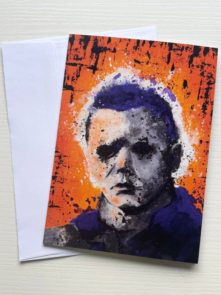 Biglietto di auguri Mr. Myers-Blank per la vendita all'ingrosso da parte di Krystlesaurus