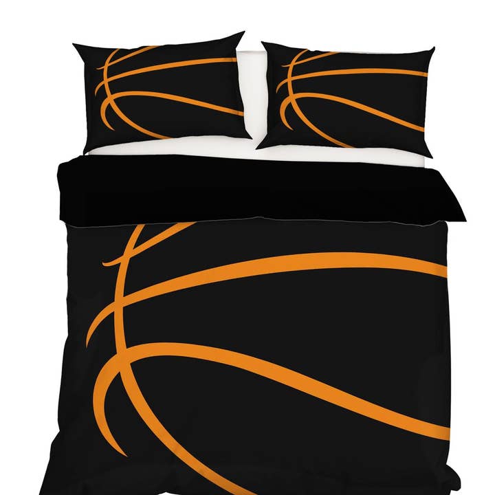 Jess Art Decoration - Wholesale Bedding set - 3D Sport Basketball Quilt Cover Set Bedding Set Duvet Cover Pillowcases WJ 68360