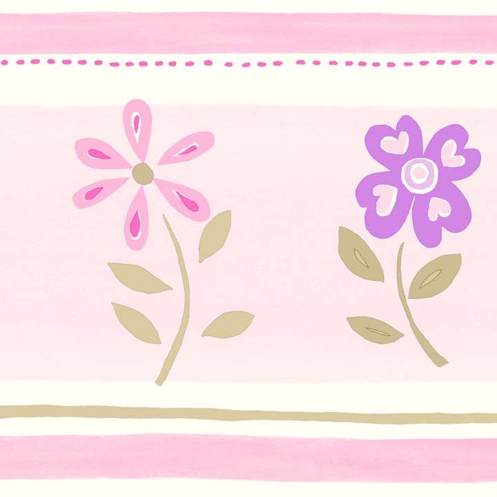The Design Department b.v. - Venta al por mayor Papel pintado - Papel pintado autoadhesivo flores frontera