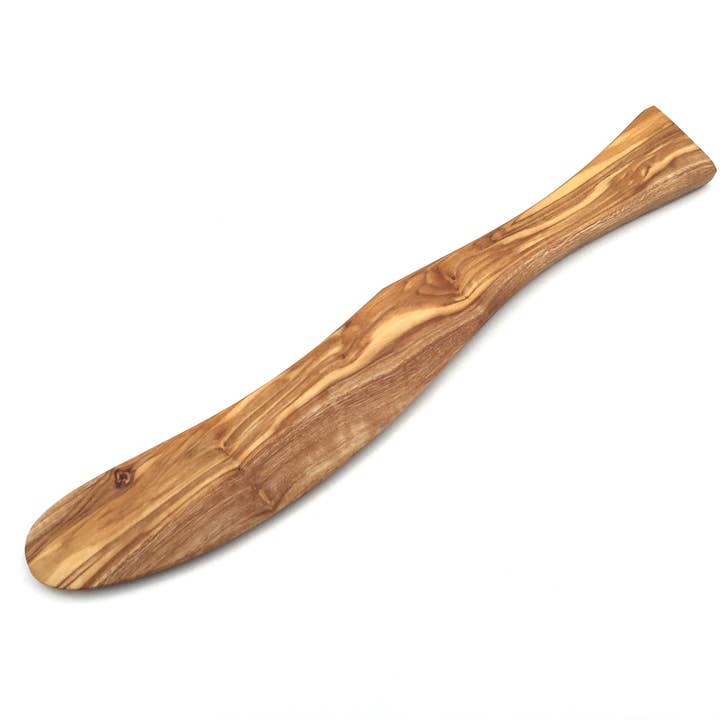 Handmade olive wood knife for wholesale by medina mood