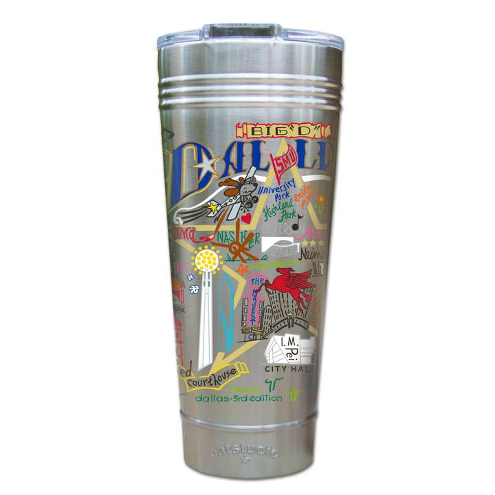 Dallas Thermal Tumbler for wholesale by catstudio