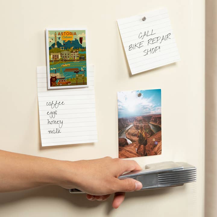 Lantern Press - Wholesale Magnet - MAGNET Astoria, Oregon, Column, Geometric1