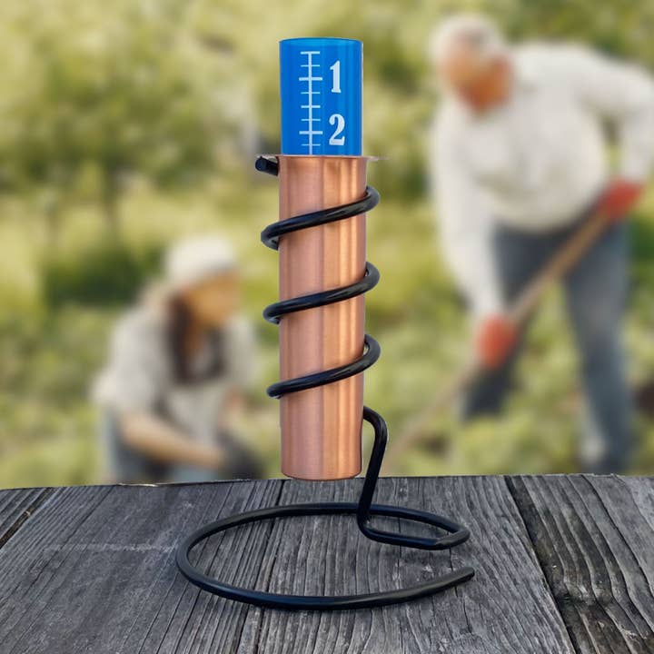 World's Coolest Rain Gauge Co. - Wholesale Garden Tool - Solid Copper Rain Gauge Sample Pack2