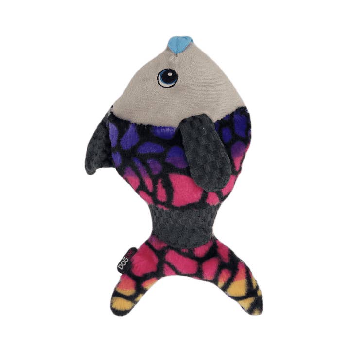 Peixe de 12 “com barbatanas móveis brinquedo animal por atacado de Dogline